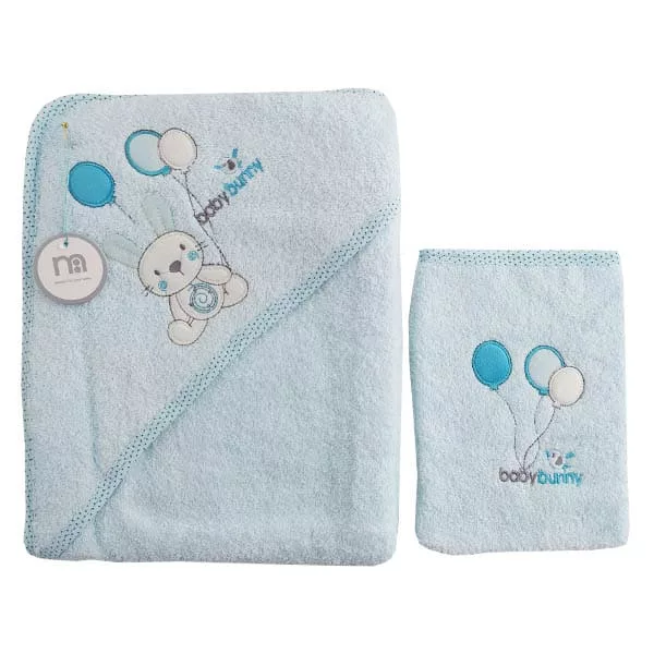 خرید حوله چهار گوش ليفدار كلاهدار چاپدار Mothercare | قیمت 9 شهریور | بهپوش شاپ