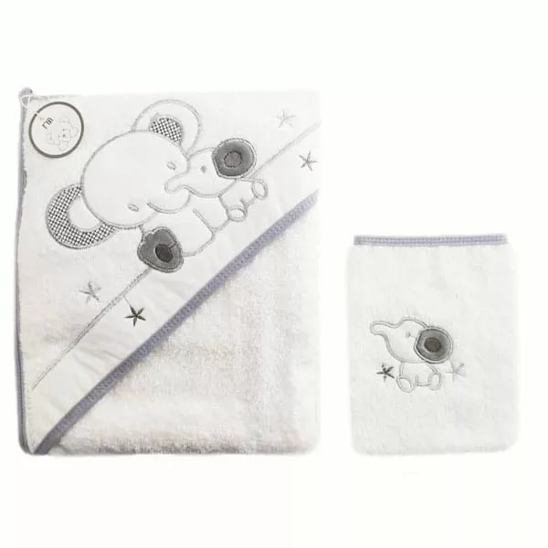 خرید حوله چهار گوش ليفدار سفيد لوكس مادركر Mothercare | قیمت 9 شهریور | بهپوش شاپ