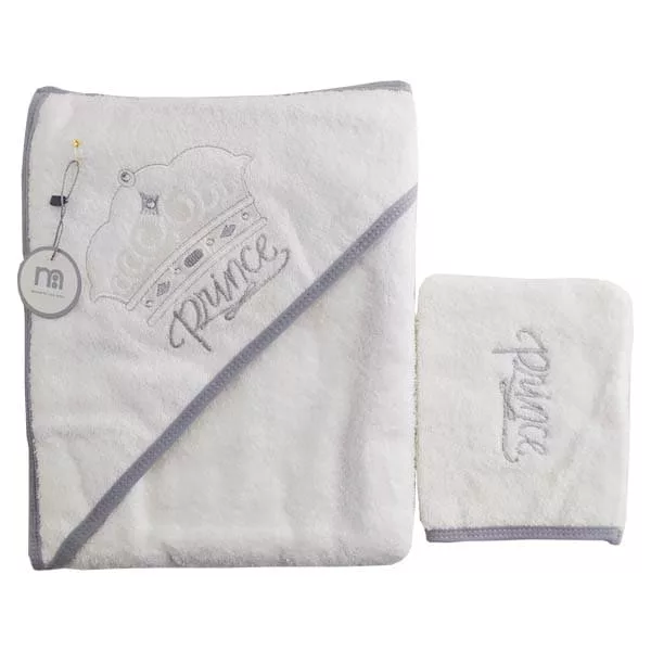 خرید حوله چهار گوش ليفدار كلاهدار چاپدار Mothercare | قیمت 9 شهریور | بهپوش شاپ