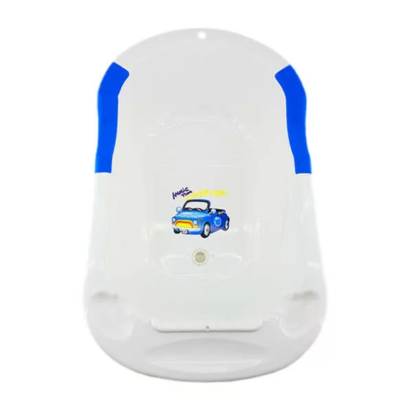 خرید وان حمام کودک و نوزاد دسته رنگی تخلیه دار | قیمت 9 شهریور | بهپوش شاپ