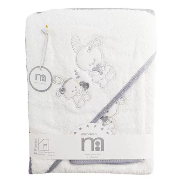 خرید حوله چهار گوش ليفدار سفيد لوكس مادركر Mothercare | قیمت 9 شهریور | بهپوش شاپ