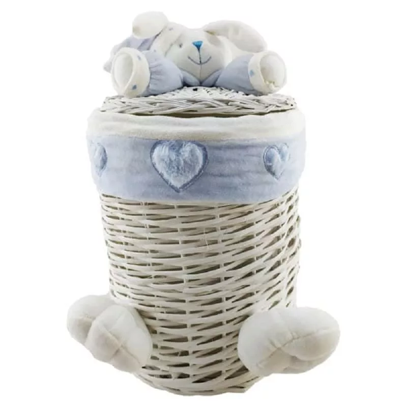 سبد لباس ايستاده خرگوش كلاهدار خالدار کد:87676