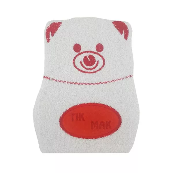 خرید ليف حمام نوزاد عروسکی دوخت رنگی مدل خرس Tik Mak | قیمت 9 شهریور | بهپوش شاپ