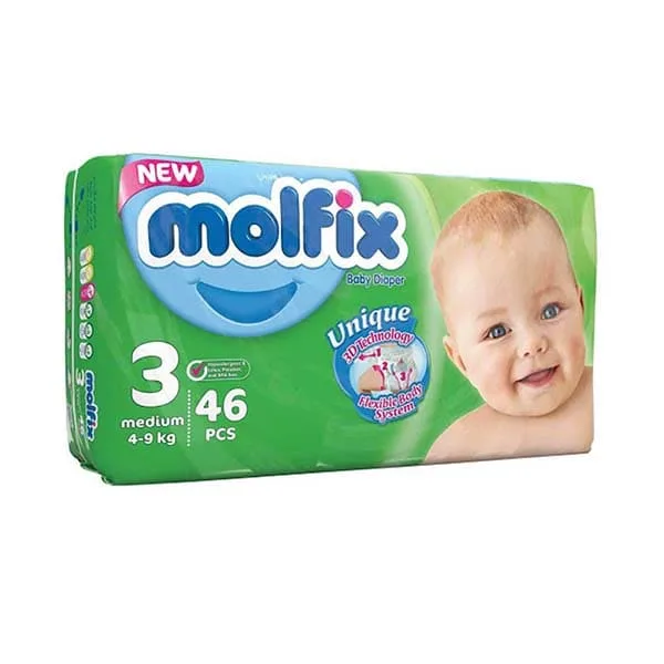 پوشک مولفیکس 38 عددي شماره 3 Molfix