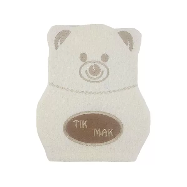 خرید ليف حمام نوزاد عروسکی دوخت رنگی مدل خرس Tik Mak | قیمت 9 شهریور | بهپوش شاپ