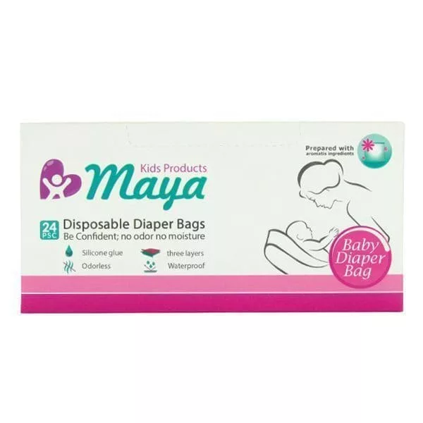 کیسه پوشک 24 عددی مایا Maya