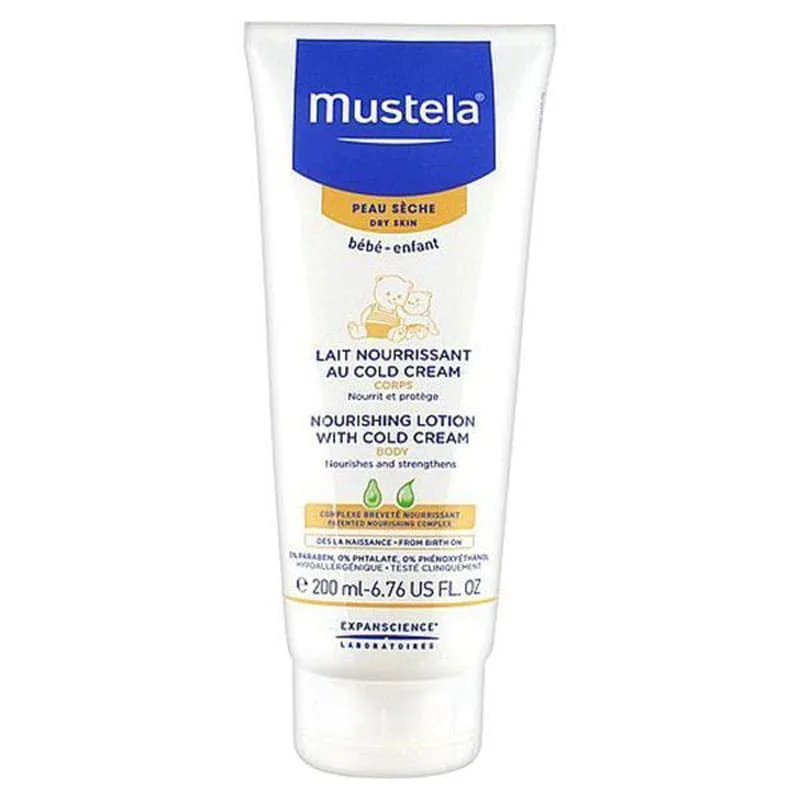 لوسیون بدن کودک حاوی کلد کرم موستلا  Mustela
