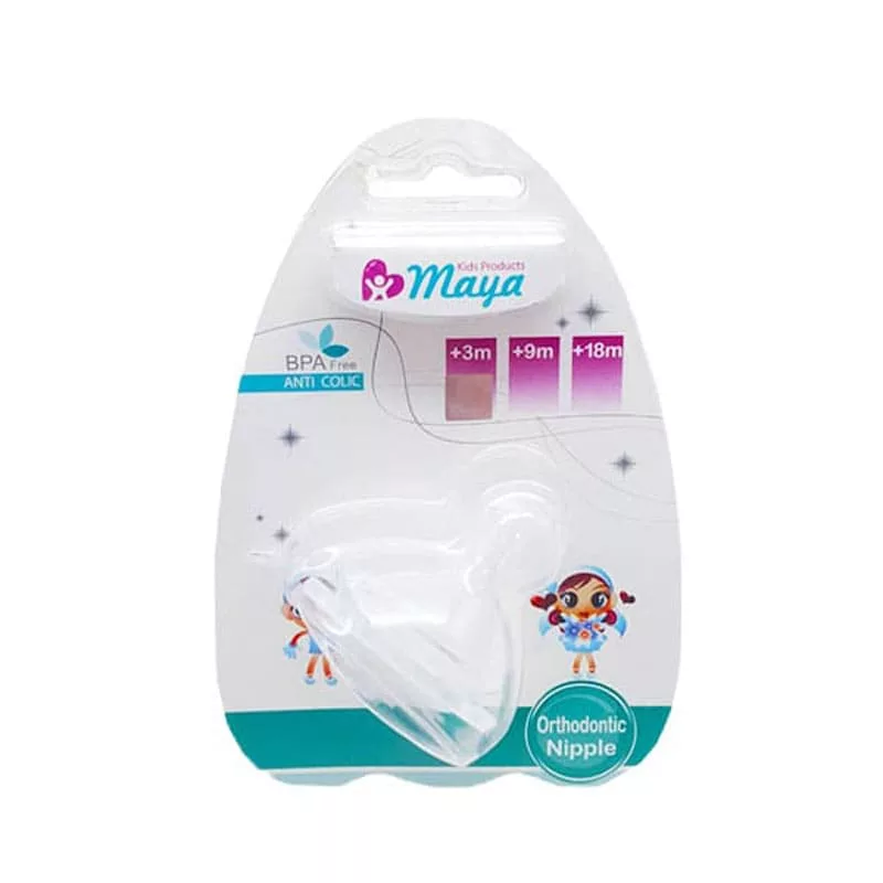 سر شيشه دهانه عريض ارتودنسی 3+مایا Maya