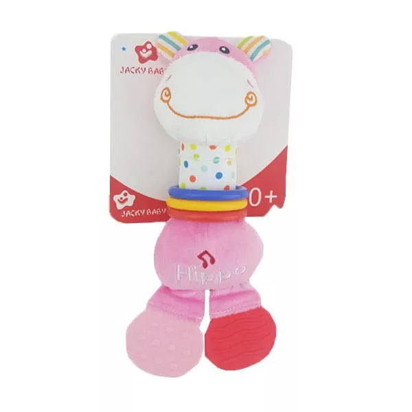جغجغه سوسيسی دندانگير دار شكم گنده Jacky Baby