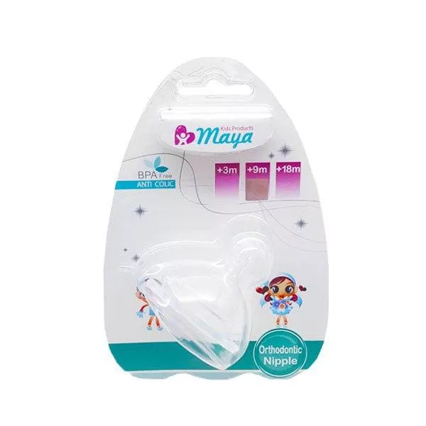 سر شيشه ارتودنسی 9+ مایا دهانه عريض Maya