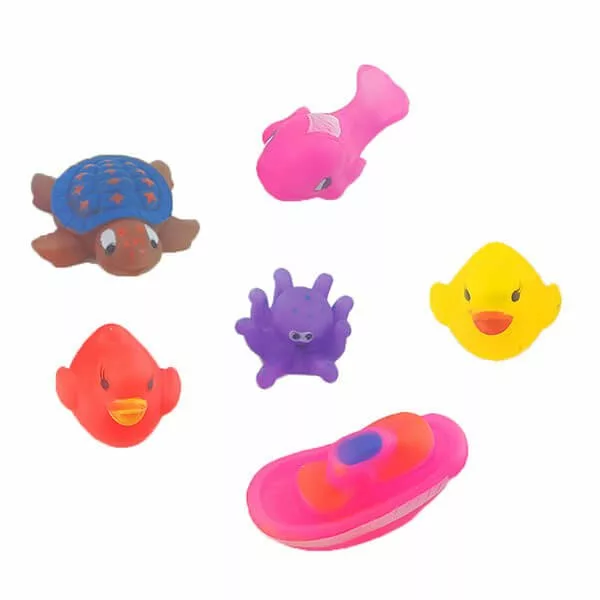 ست پوپت حیوانات دریایی 6 عددی