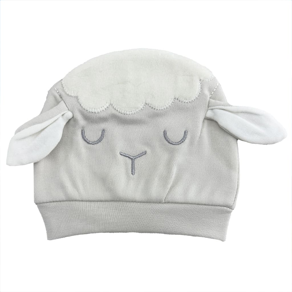 ست کلاه، دستکش و پاپوش نوزادی گوسفند پاپو Papo3