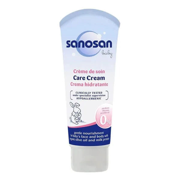 کرم مرطوب کننده بدن نوزاد سانوسان Sanosan