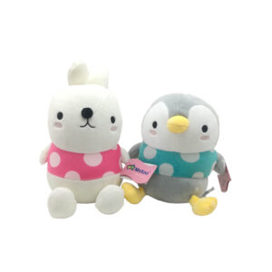 عروسک پنگوئن لباس خالدار Duoai Toys