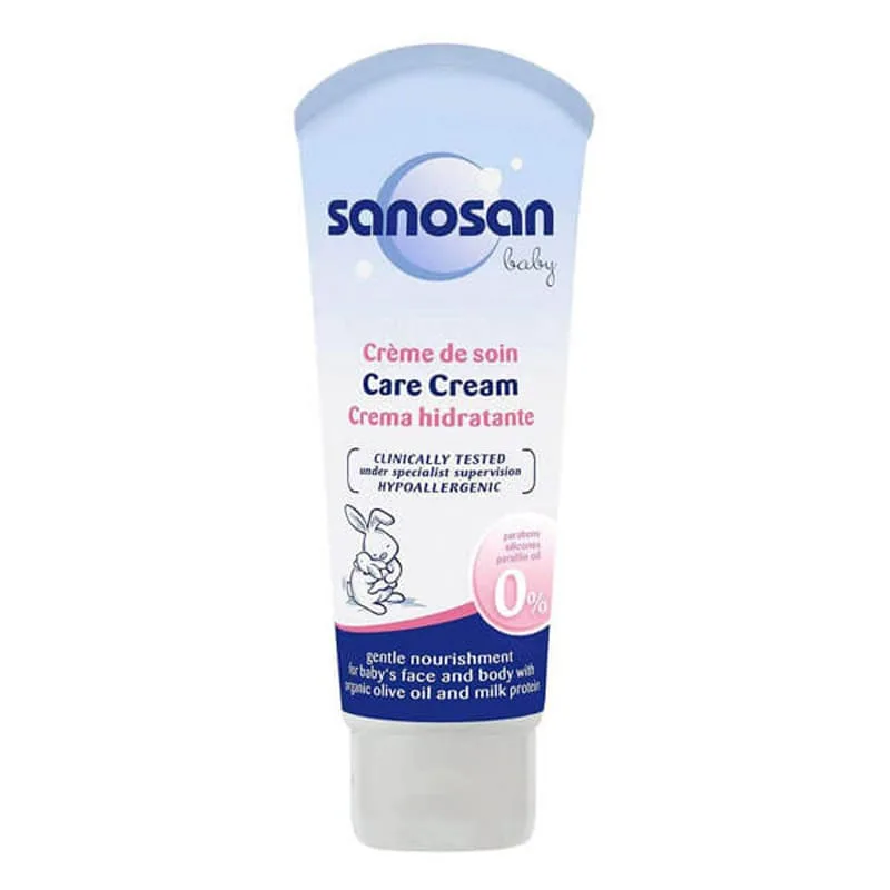 کرم مرطوب کننده بدن نوزاد سانوسان Sanosan