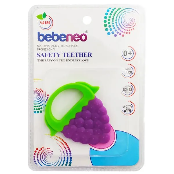 دندانگیر ژله ای سیلیکونی طرح خوشه انگور Bebeneo
