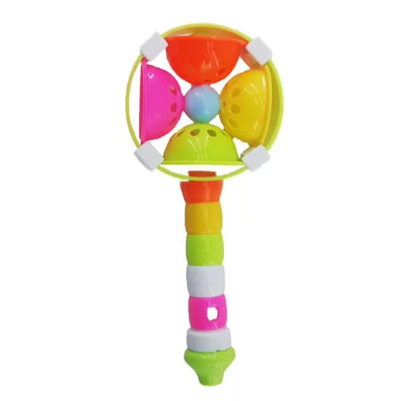 جغجغه نوزادی دسته دار چكشی Papa