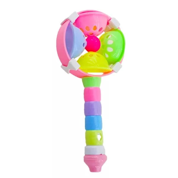 جغجغه نوزادی دسته دار چكشی Papa