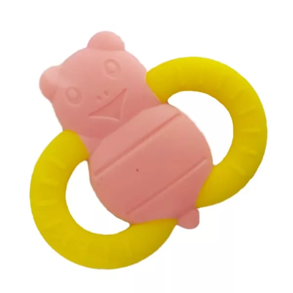 دندانگیر ژله ای سیلیکونی طرح زنبور Bebeneo