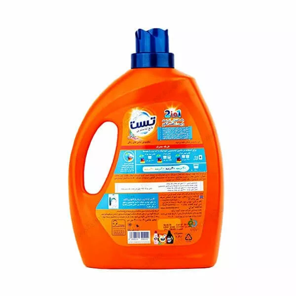 مایع لباسشویی 3 لیتری لباس های سفید Test