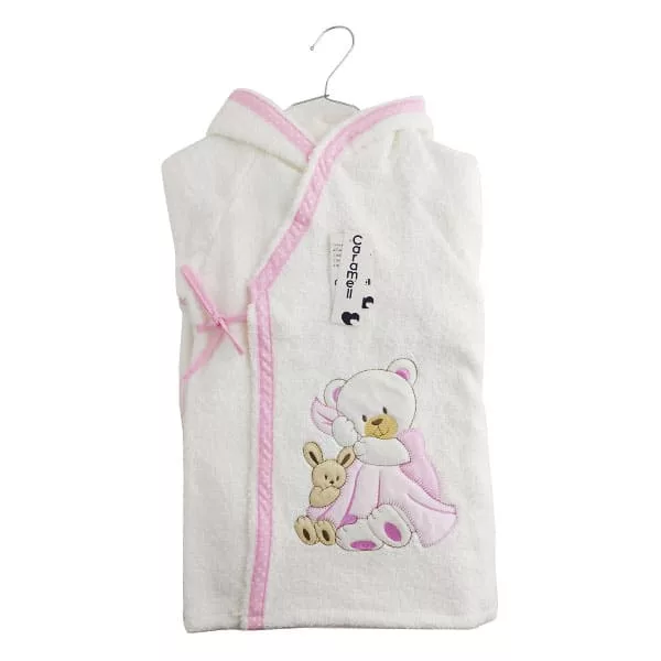 ست حوله تن پوش نوزاد خرس بزرگ كارامل  Caramell