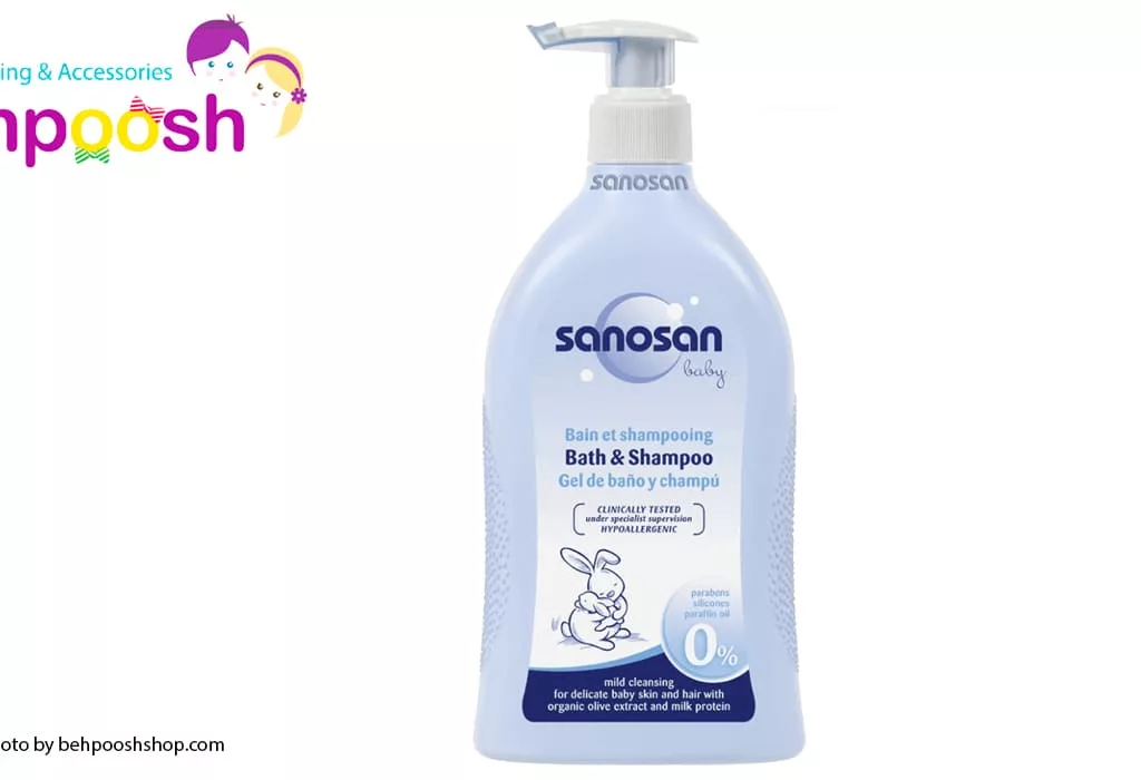 محلول شستشوی کودک 400ml سانوسان sanosan