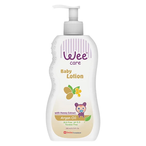 لوسيون بدن حاوي روغن گياهي وی wee care