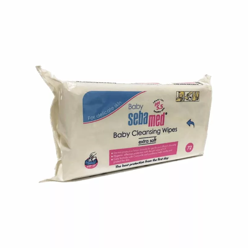 دستمال مرطوب بدون الكل سبامد Seba Med