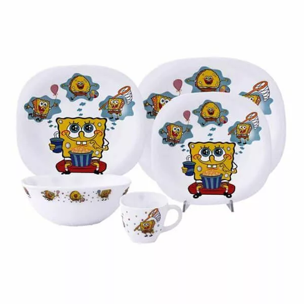 سرويس غذاخوری آرکوپال طرح باب اسفنجی