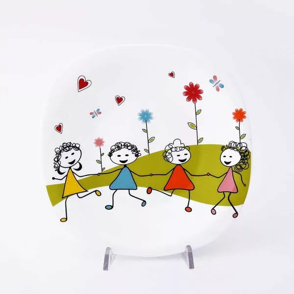 سرويس غذاخوری پارس اپال دختر پسر نقاشی