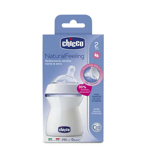 بطری شیرخوری چیکو +2 Chicco Step up new