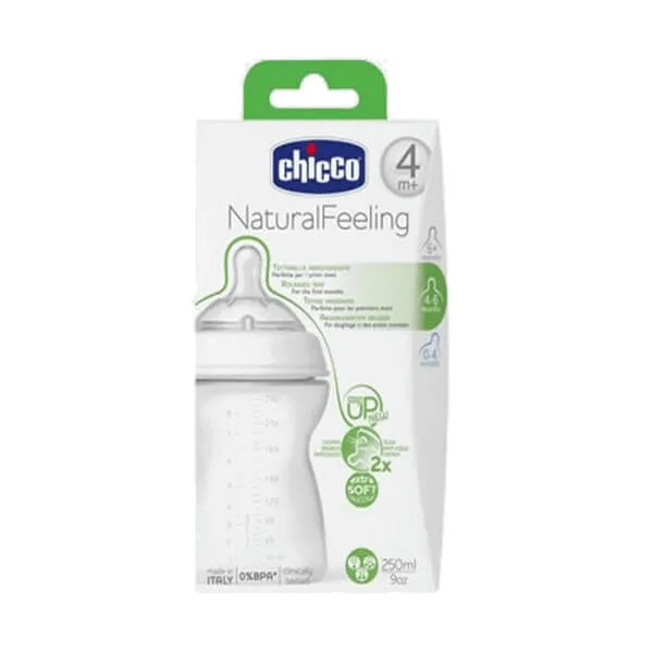 بطری شيرخوری چیکو +4 Chicco Step up new