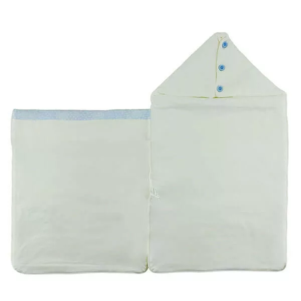 قنداق مستطيل نخی چاپی خرس شيشه شير