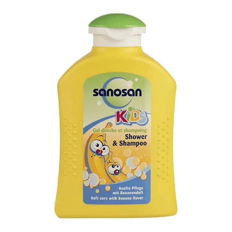 شامپو سروبدن سانوسان مناسب کودک 200میل sanosan