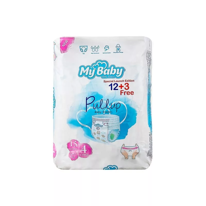 پوشک شورتی مای بیبی پول آپ سايز 4 My Baby