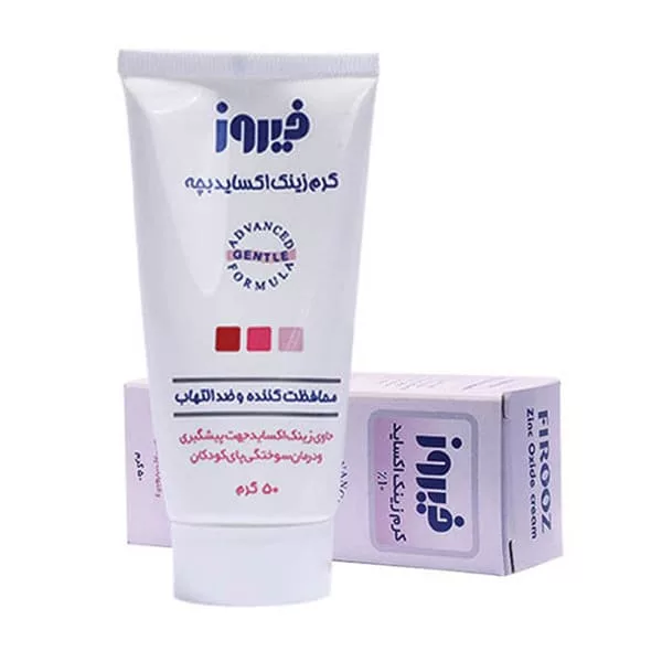 16869کرم پای کودک ادرار سوختگی زینک اکساید فیروز