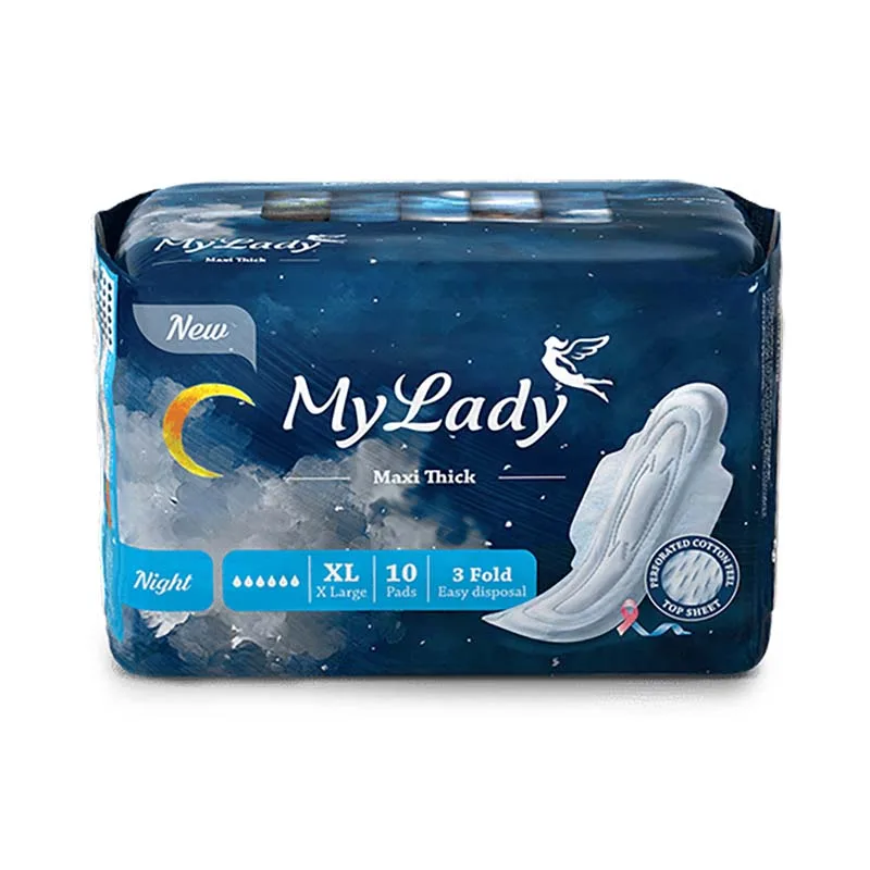 نوار بهداشتی بالدار سه لایه سایز XL مای لیدی My Lady