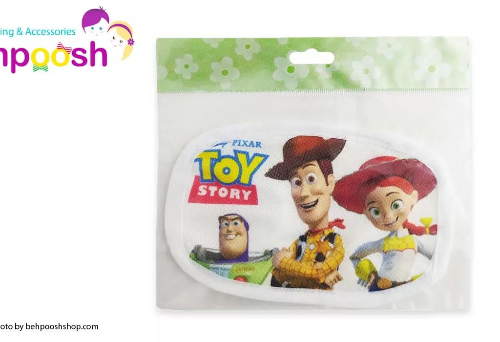 ماسک تنفسي دولايه قابل شستشو طرح شهر اسباب بازي الينا Elina