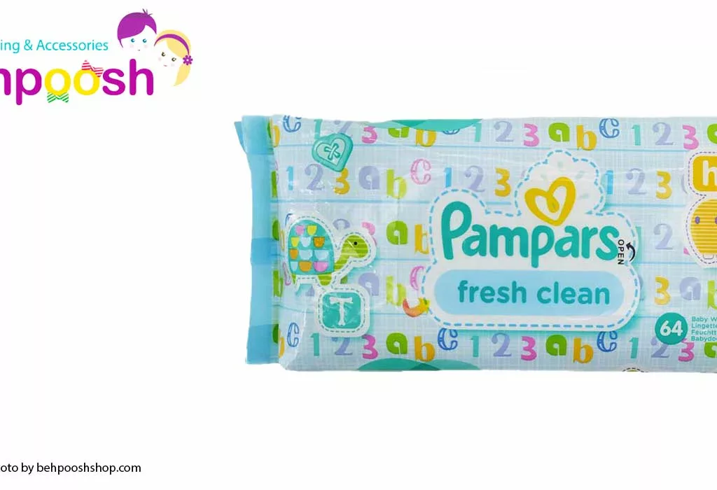 دستمال مرطوب ضد حساسيت 64 عددی پمپارس pampers