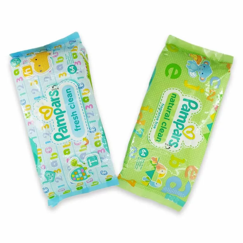 دستمال مرطوب ضد حساسيت 64 عددی پمپارس pampers