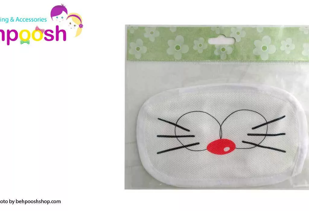 ماسک تنفسی قابل شستشو 2لايه  طرح سيبيل الينا Elina