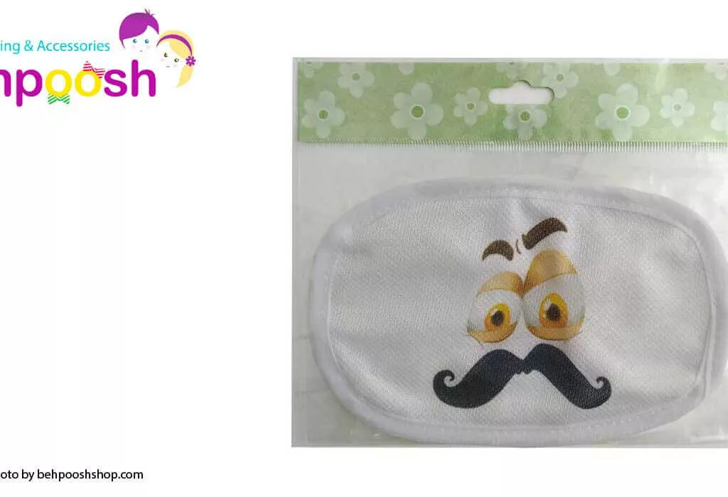 ماسک تنفسی قابل شستشو 2لايه  طرح سيبيل الينا Elina