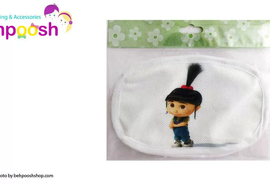 ماسک تنفسی بچگانه 2لايه قابل شستشو طرح لول الينا Elina