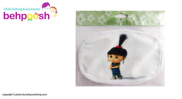 ماسک تنفسی بچگانه 2لايه قابل شستشو طرح لول الينا Elina