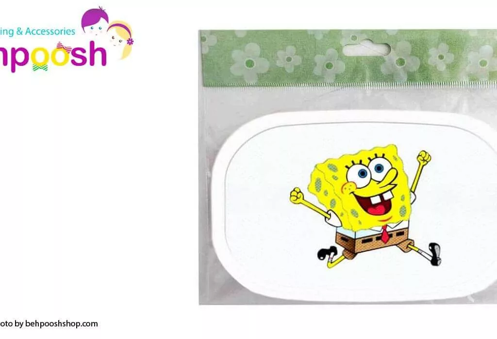 ماسک تنفسی طرح باب اسفنجي 2لايه قابل شستشو الينا Elina