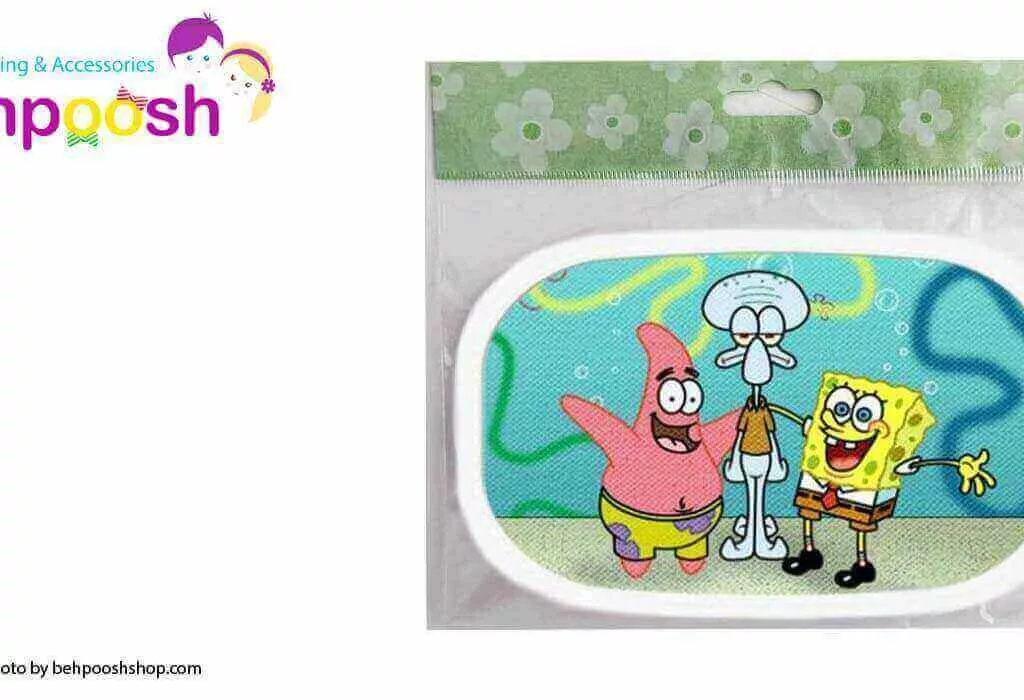 ماسک تنفسی طرح باب اسفنجي 2لايه قابل شستشو الينا Elina