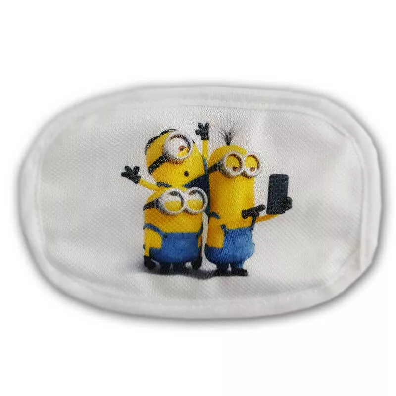 ماسک تنفسی قابل شست و شو 2 لايه طرح مينييون الينا Elina