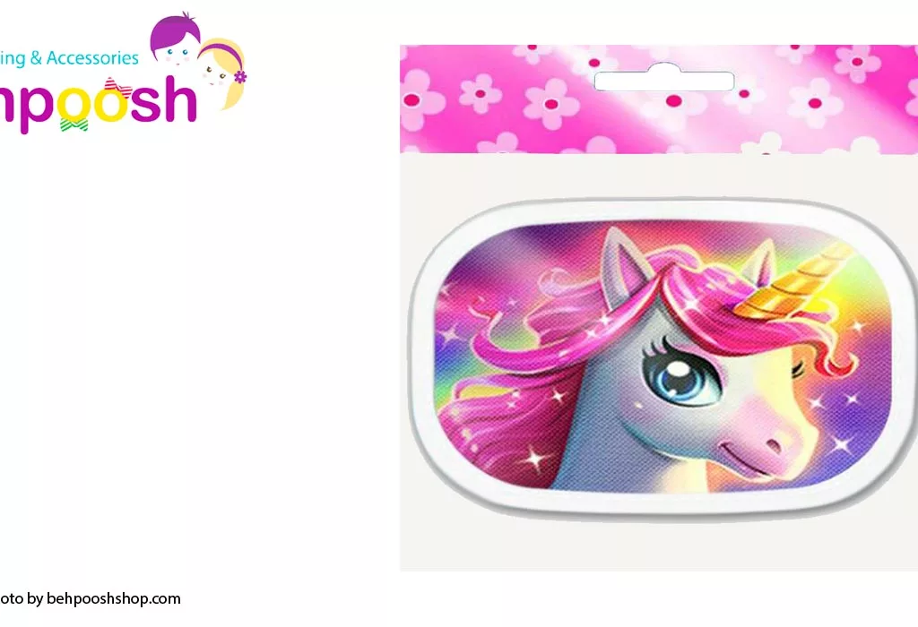 ماسک تنفسی 2لايه قابل شستشو طرح اسب شاخدار الينا Elina