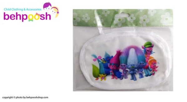 ماسک تنفسی 2لایه قابل شستشو طرح بچه غول الينا Elina