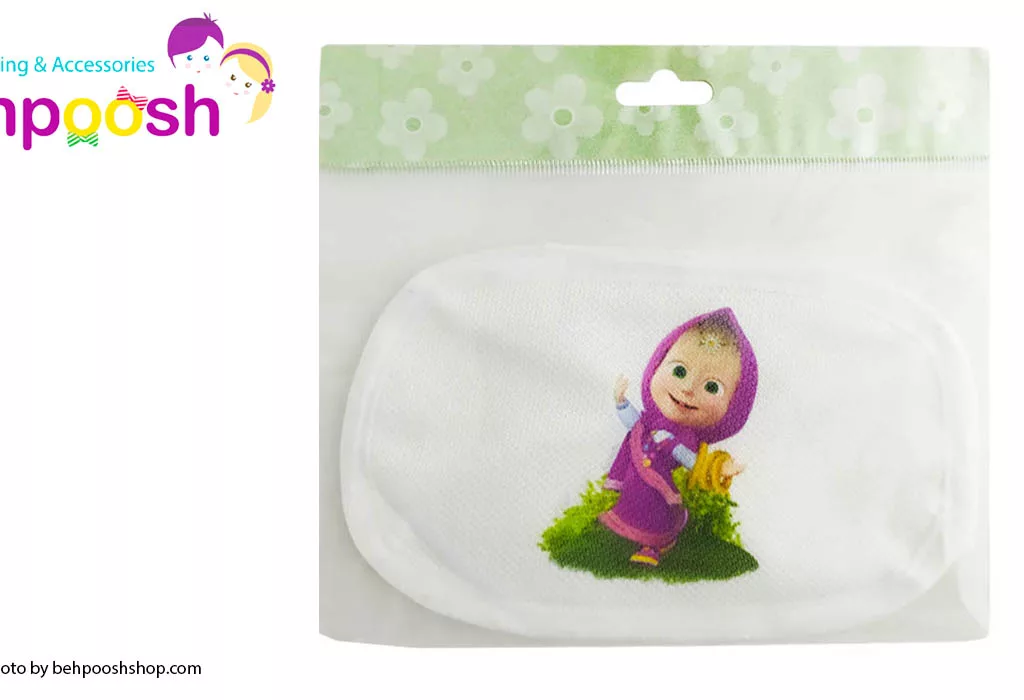 ماسک دولایه تنفسی کودک قابل شستشو طرح ميشا الينا Elina